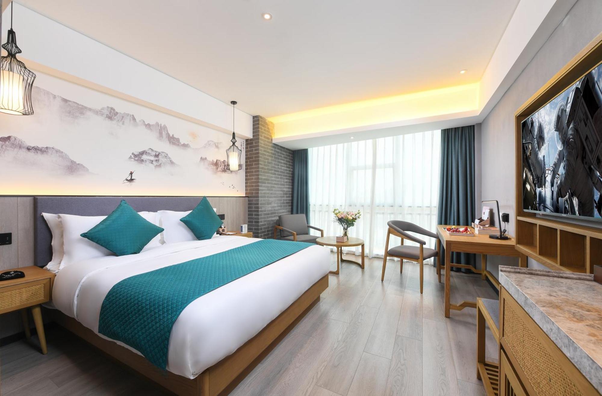 Mehood Lestie International Hotel Nancun Wanbo Metro Station Branch - Free Shuttle Bus To Canton Fair Complex During Canton Fair Period & Free Breakfast & Free Afternoon Tea & Free Midnight Snack & Free Vpn Internet Access Luaran gambar