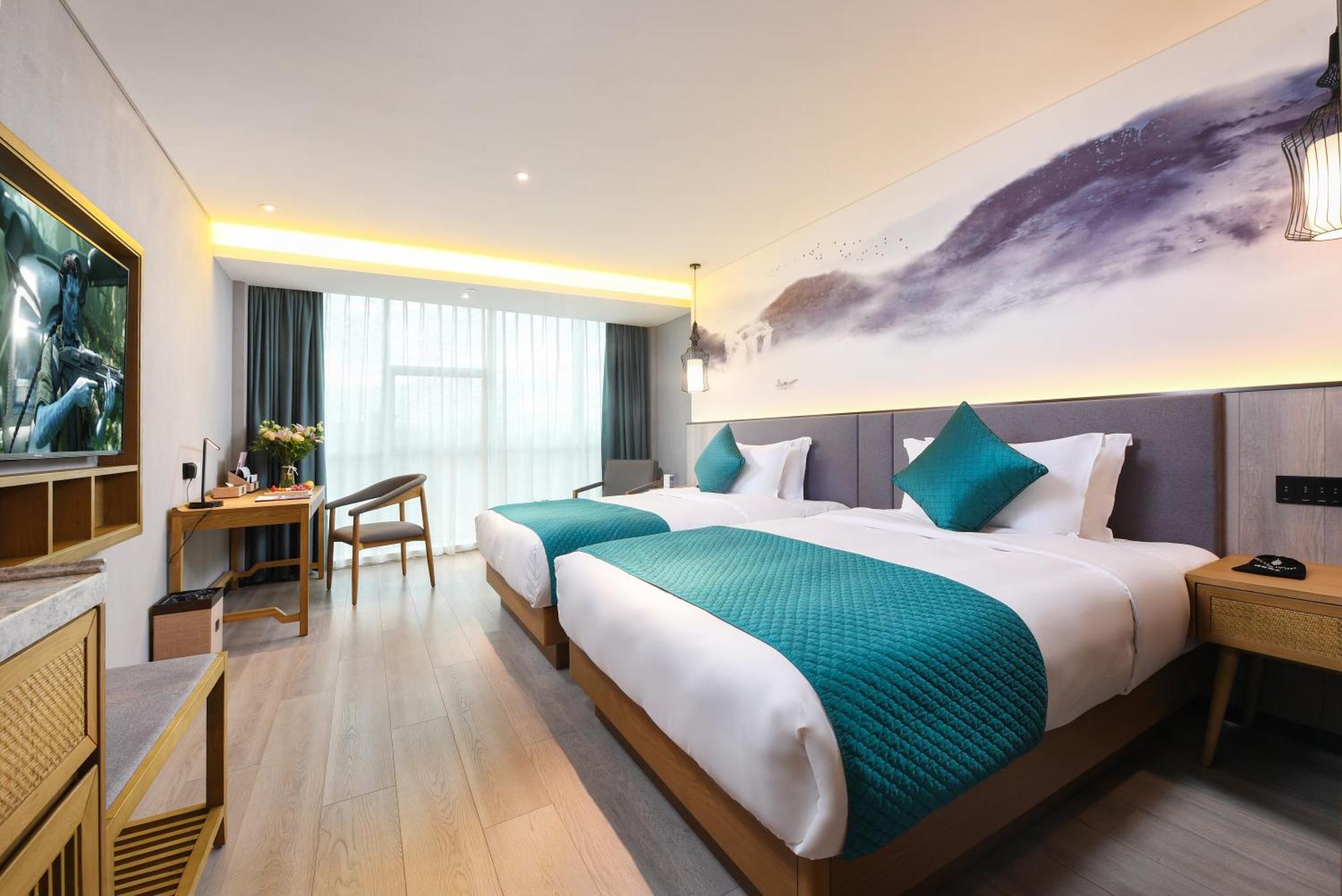 Mehood Lestie International Hotel Nancun Wanbo Metro Station Branch - Free Shuttle Bus To Canton Fair Complex During Canton Fair Period & Free Breakfast & Free Afternoon Tea & Free Midnight Snack & Free Vpn Internet Access Luaran gambar